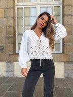 Blouse brodée Juliette