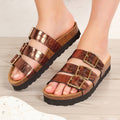 Sandalias Marrones - Mujer