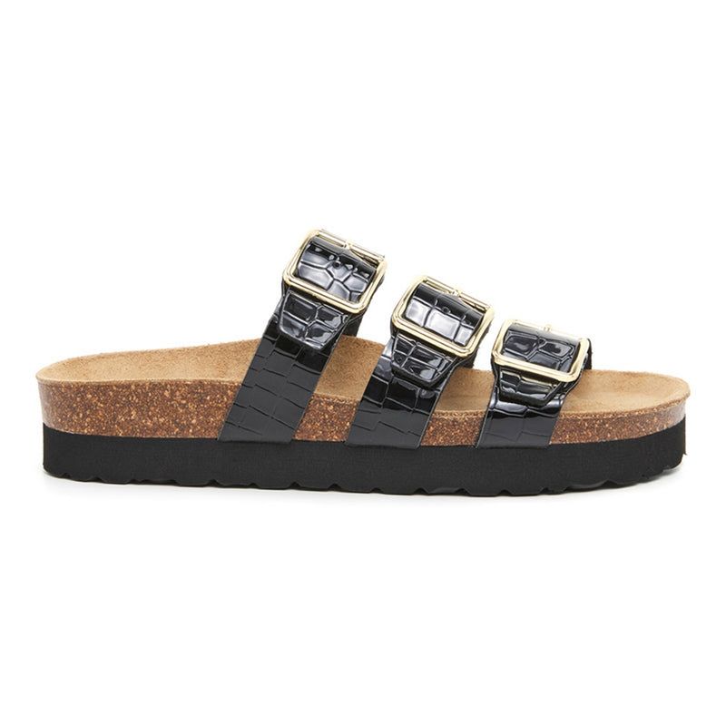 Sandalias negras - Mujer