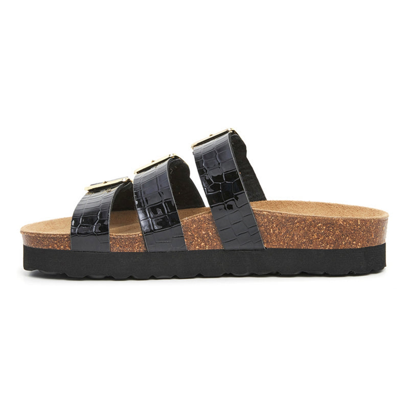 Sandalias negras - Mujer