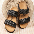 Sandalias negras - Mujer