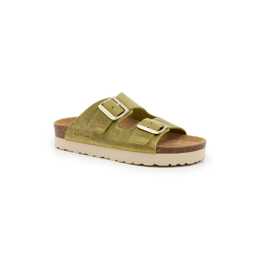 Sandalias verdes - Mujer