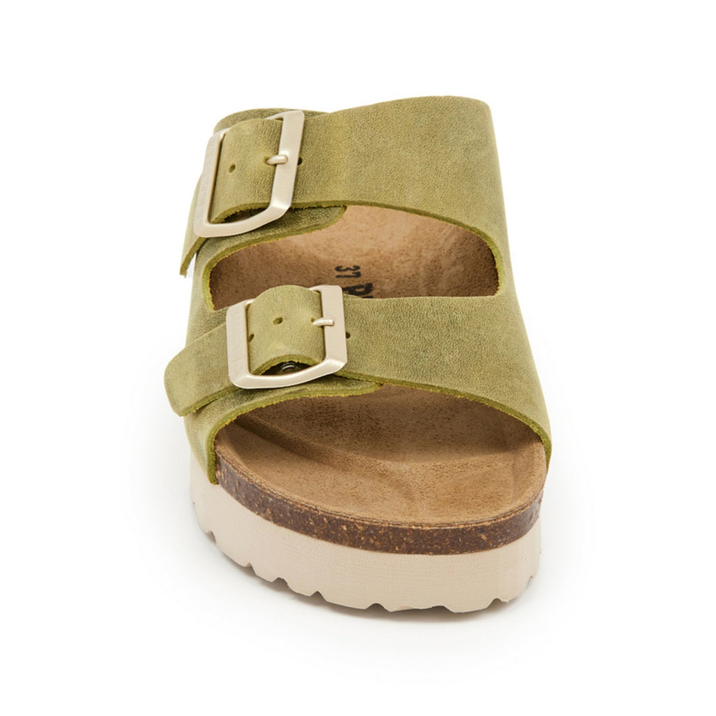 Sandalias verdes - Mujer