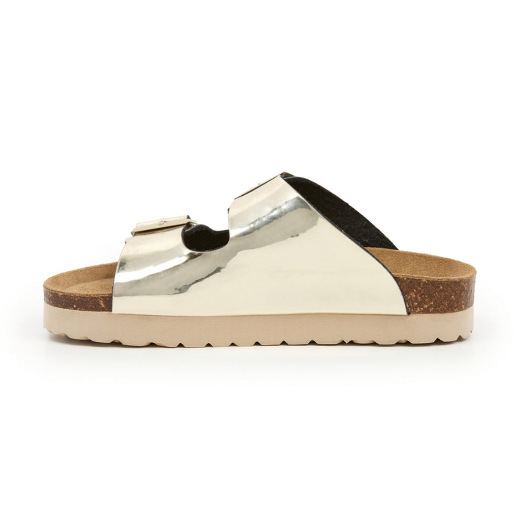 Sandalias Doradas - Mujer