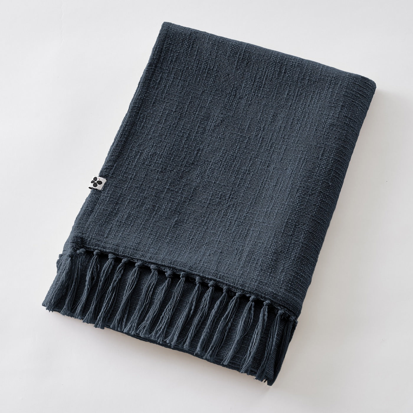 Slub Sixtine - Plaid - Coton - Minuit