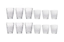 Service De Verres 12 Pièces - 6 Personnes - Mirror - Transparent       