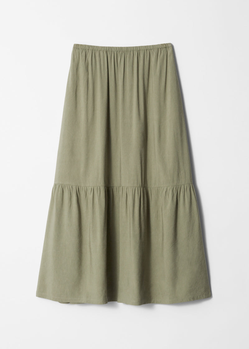 Skirt Ve Tilda Skirt - Khaki - Women