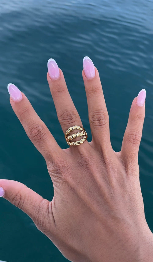 Bague Braided