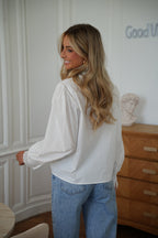 Lucia Blanche - Embroidered Shirt