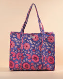 Sac Cabas Deepa - Purple Sunflower