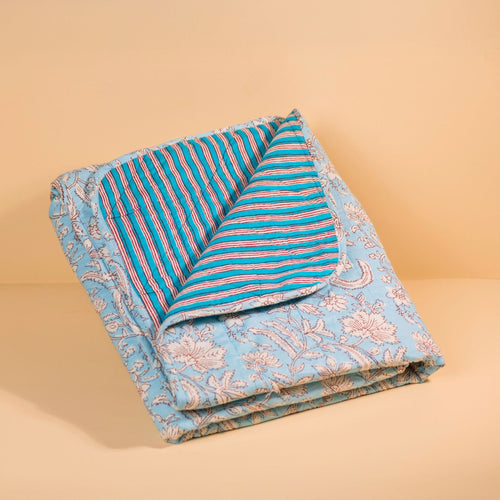 Couverture Bébé Ou Plaid Nur - Azur