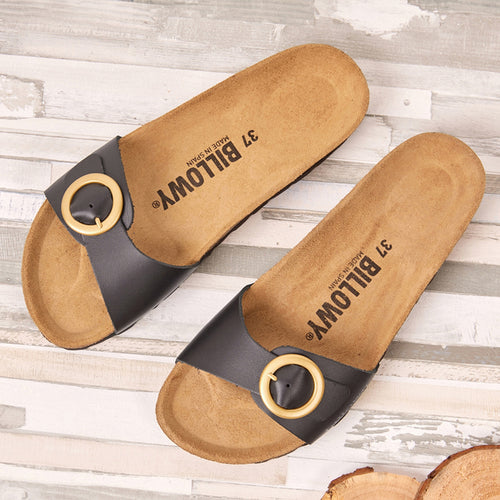 Black Sandals - Women