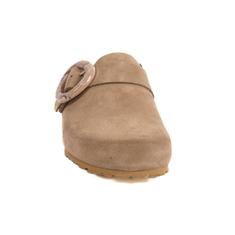 Zuecos Marrones - Mujer