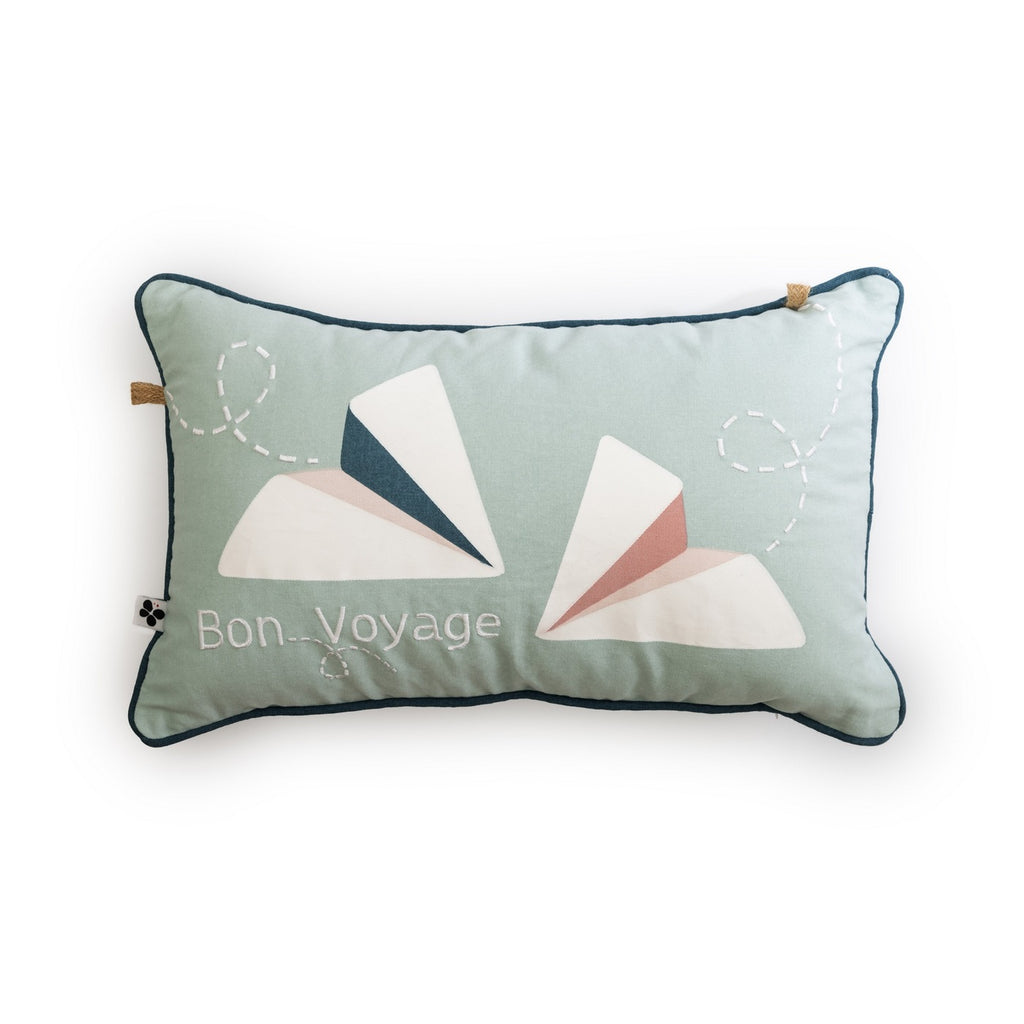 Petits Papiers - Coussin Déhoussable - Coton