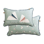 Petits Papiers - Coussin Déhoussable - Coton