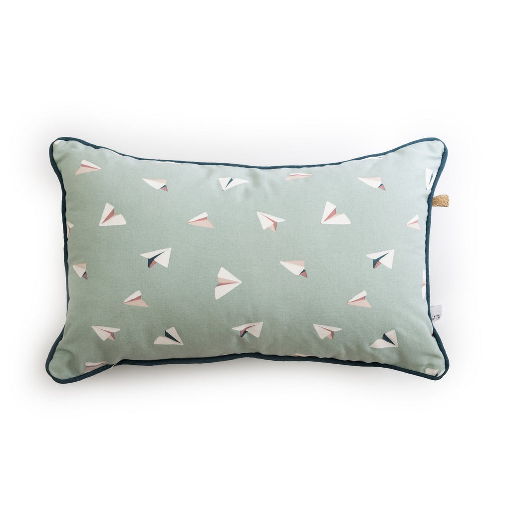 Petits Papiers - Coussin Déhoussable - Coton