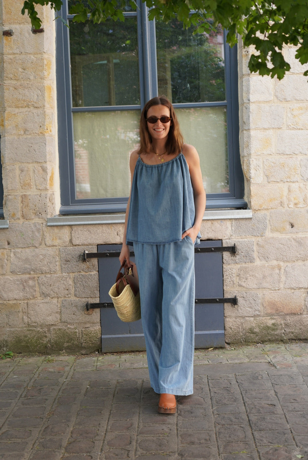 Théophile Denim Clair Pants