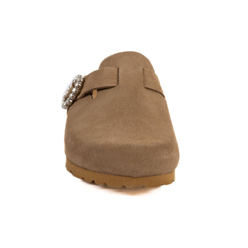Zuecos Marrones - Mujer
