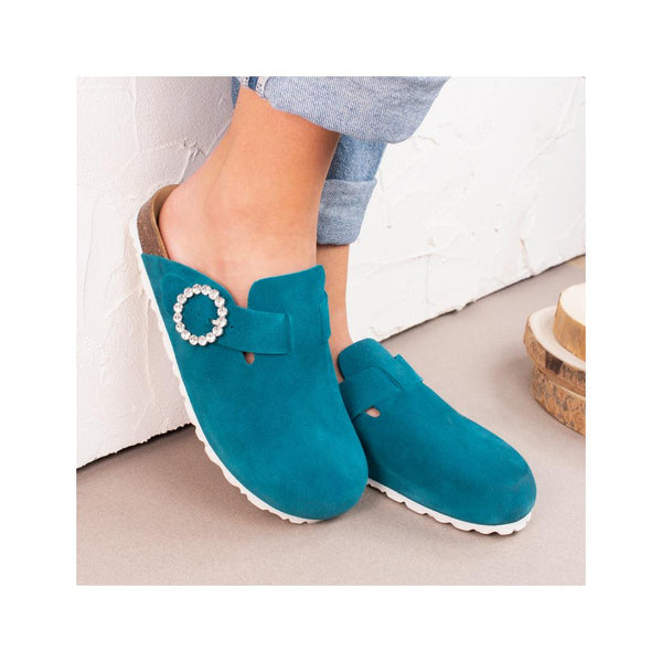 Blue Clogs - Women