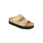 Sandalias Doradas - Mujer