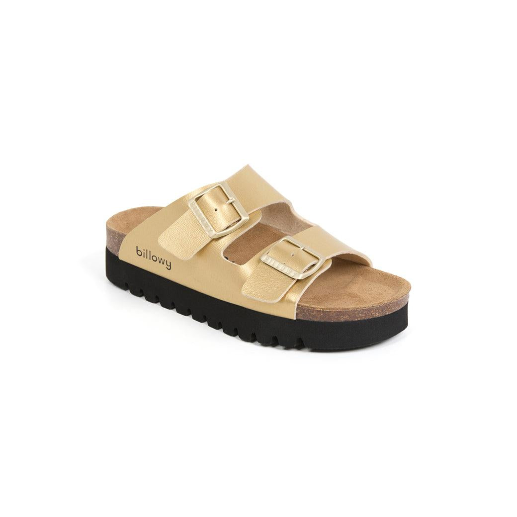 Sandalias Doradas - Mujer