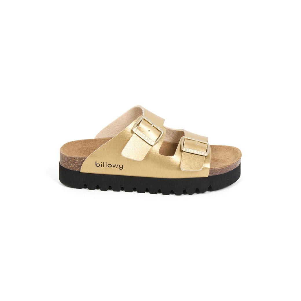 Sandalias Doradas - Mujer