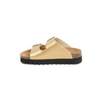 Sandalias Doradas - Mujer