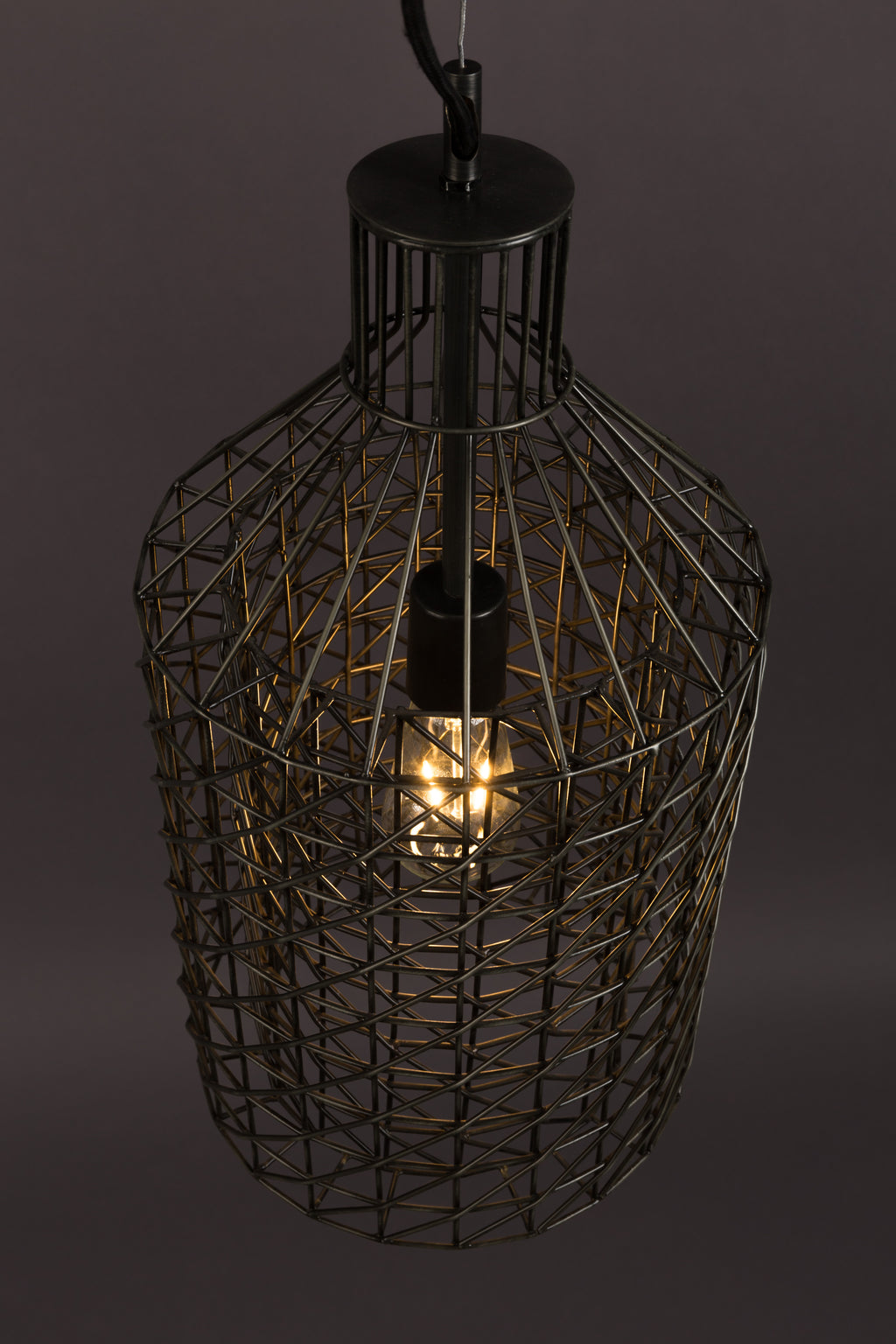 Jim Haute - Pendant Lamp - Iron - Black/Silver