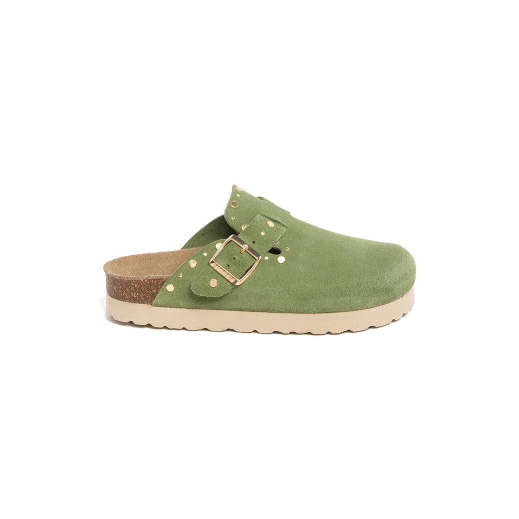 Zuecos Verdes - Mujer