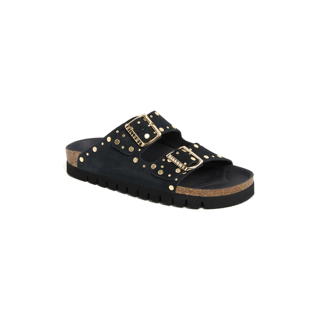 Sandalias de plataforma negras - Mujer