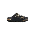 Sandalias de plataforma negras - Mujer