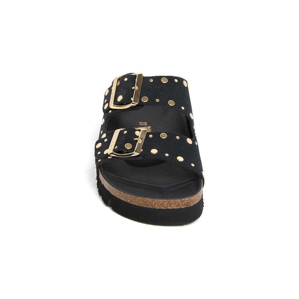 Sandalias de plataforma negras - Mujer