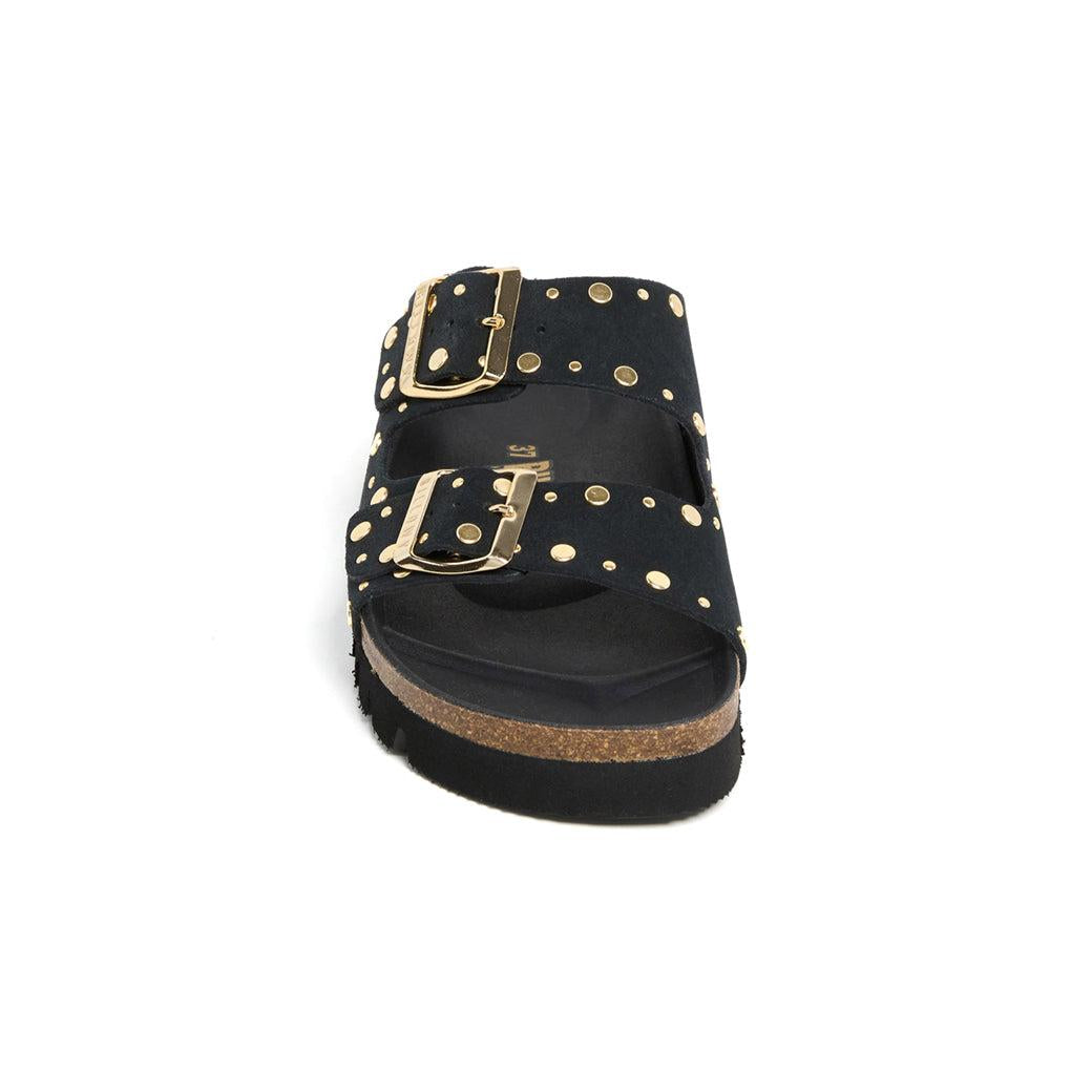 Sandalias de plataforma negras - Mujer