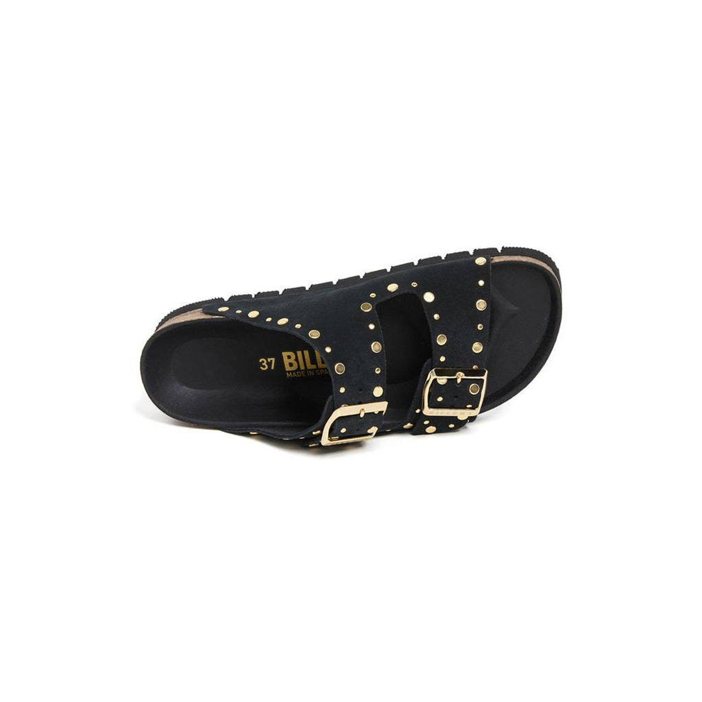 Sandalias de plataforma negras - Mujer