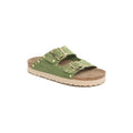Sandalias verdes - Mujer