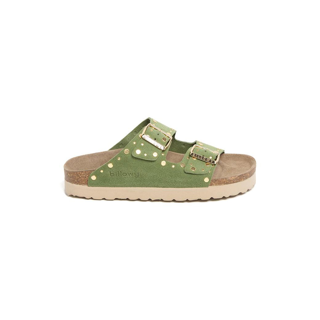 Sandalias verdes - Mujer