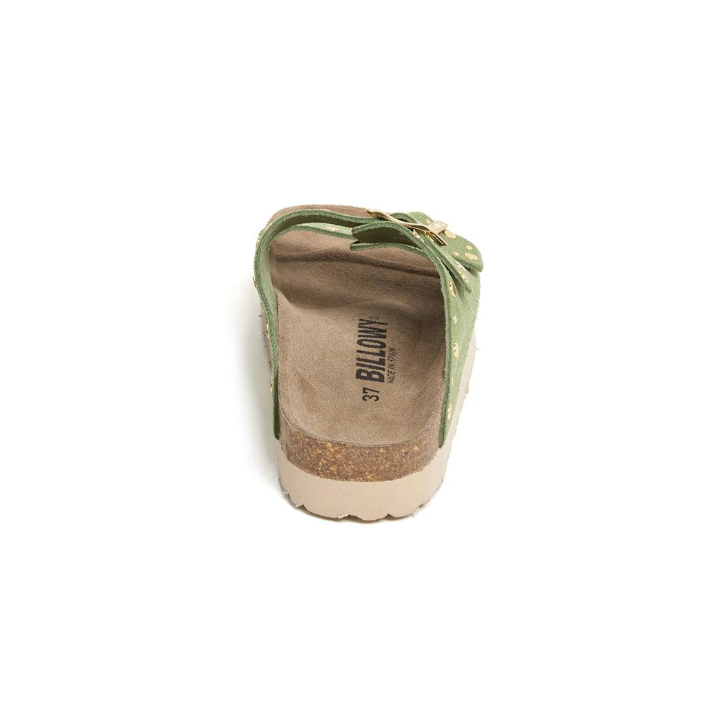 Sandalias verdes - Mujer
