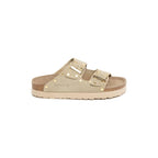 Sandalias caqui - Mujer