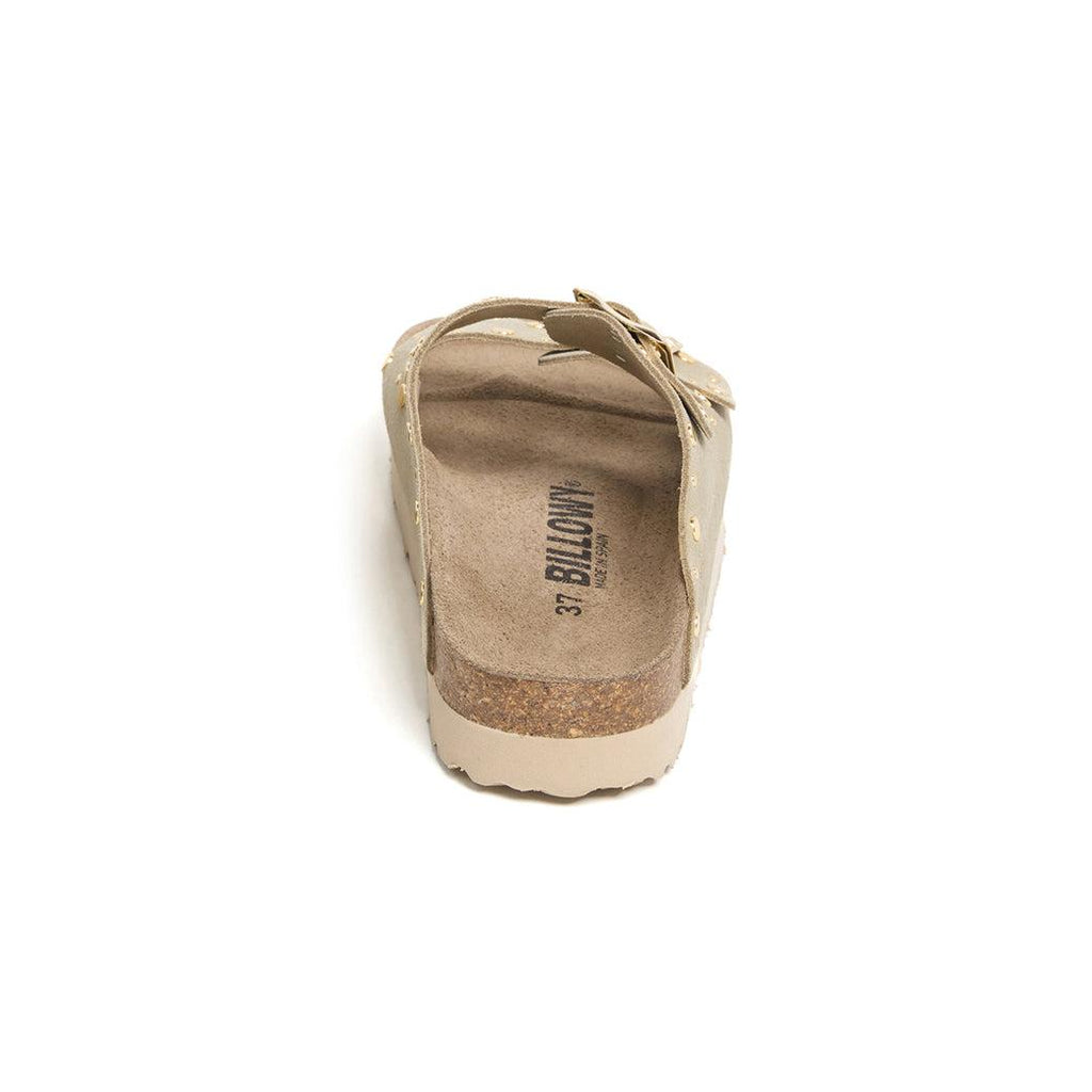 Sandalias caqui - Mujer