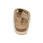 Sandalias caqui - Mujer