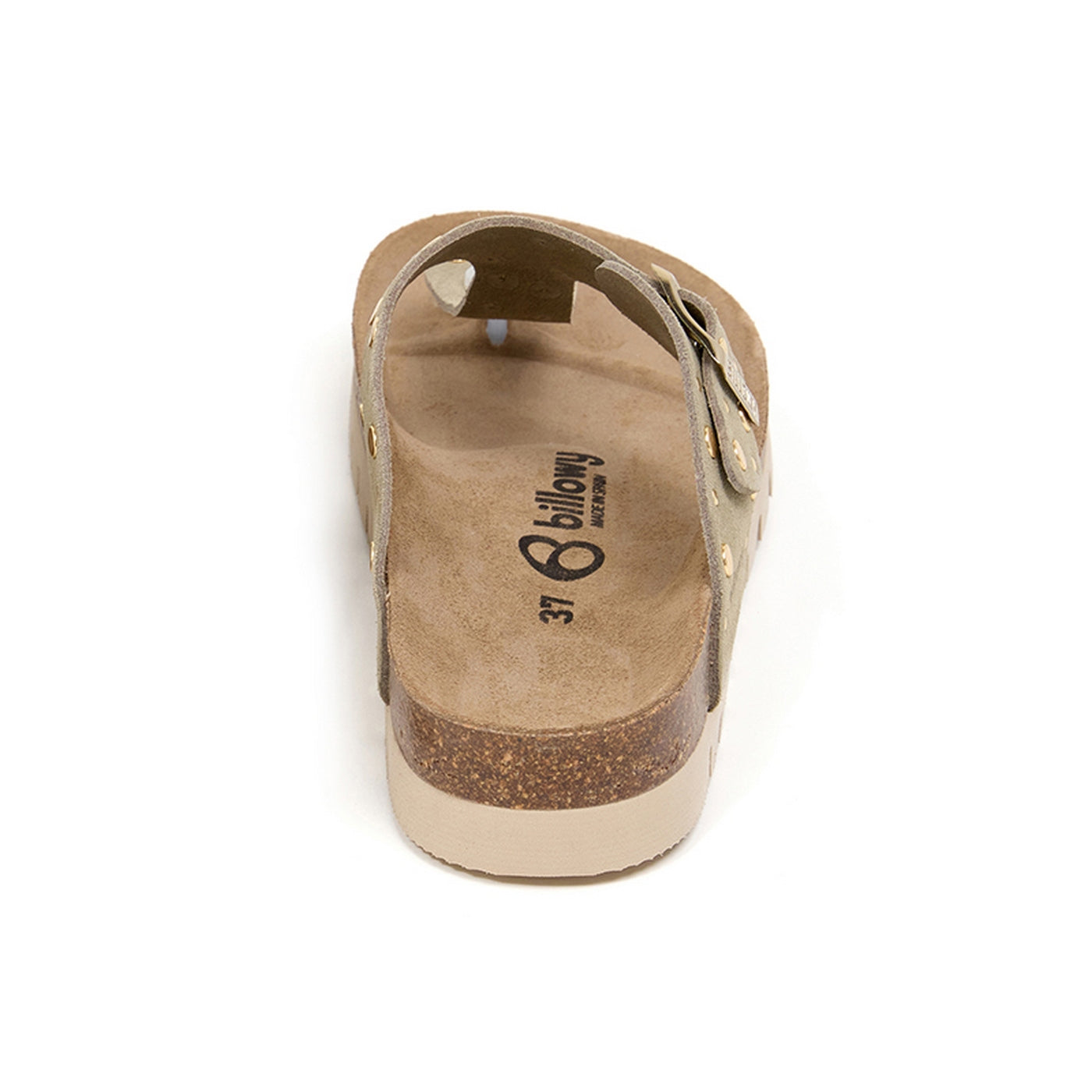 Sandalias caqui - Mujer
