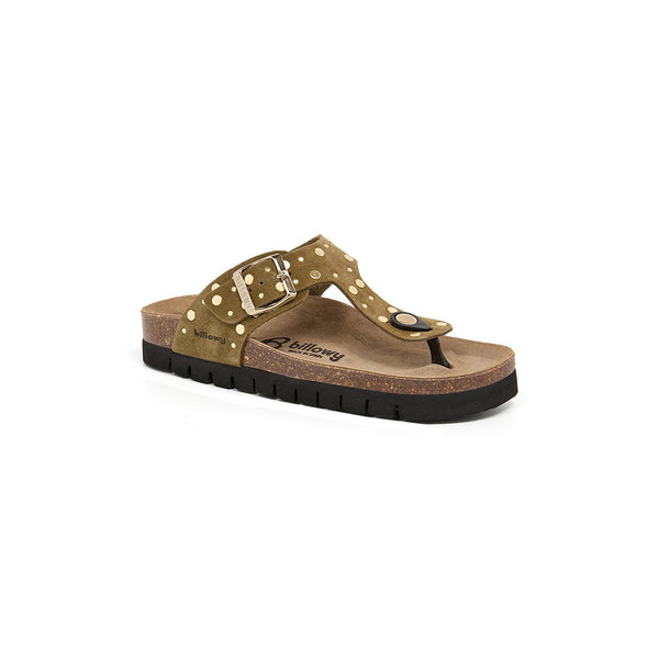 Khaki Sandals - Women