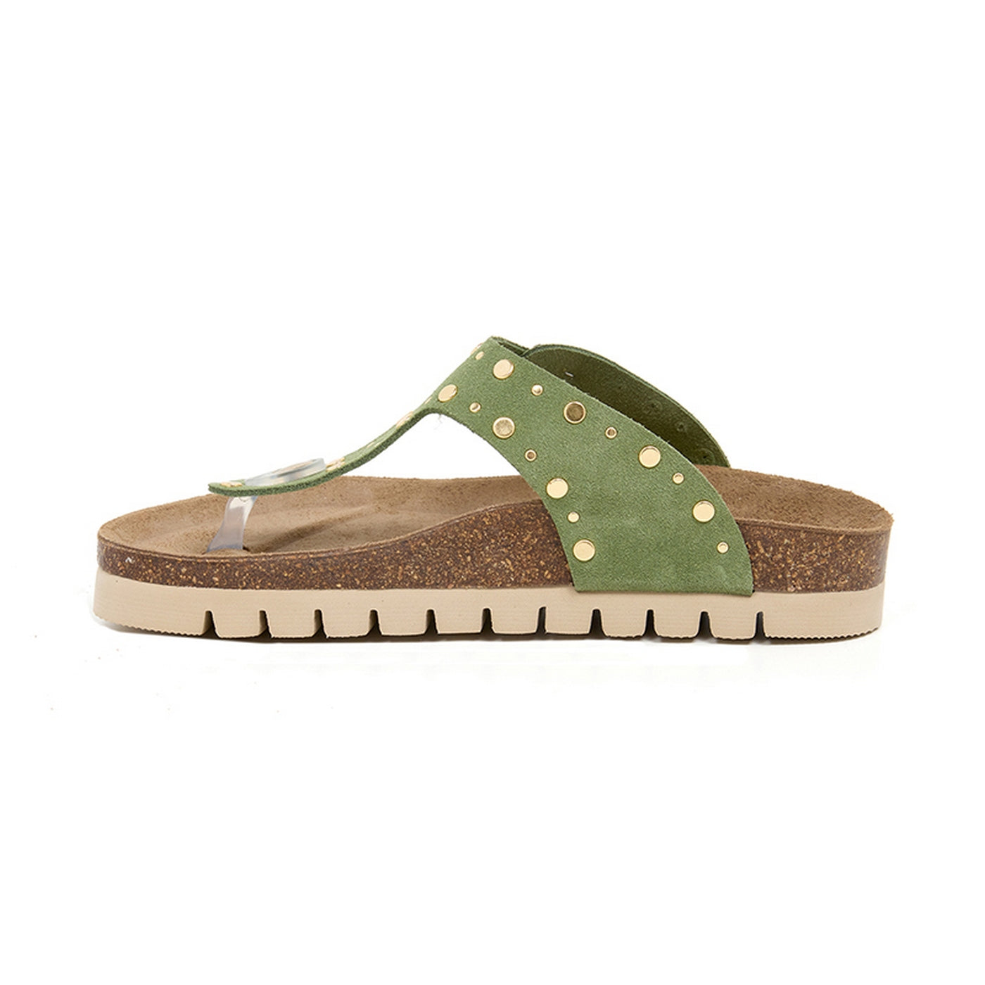 Sandalias verdes - Mujer