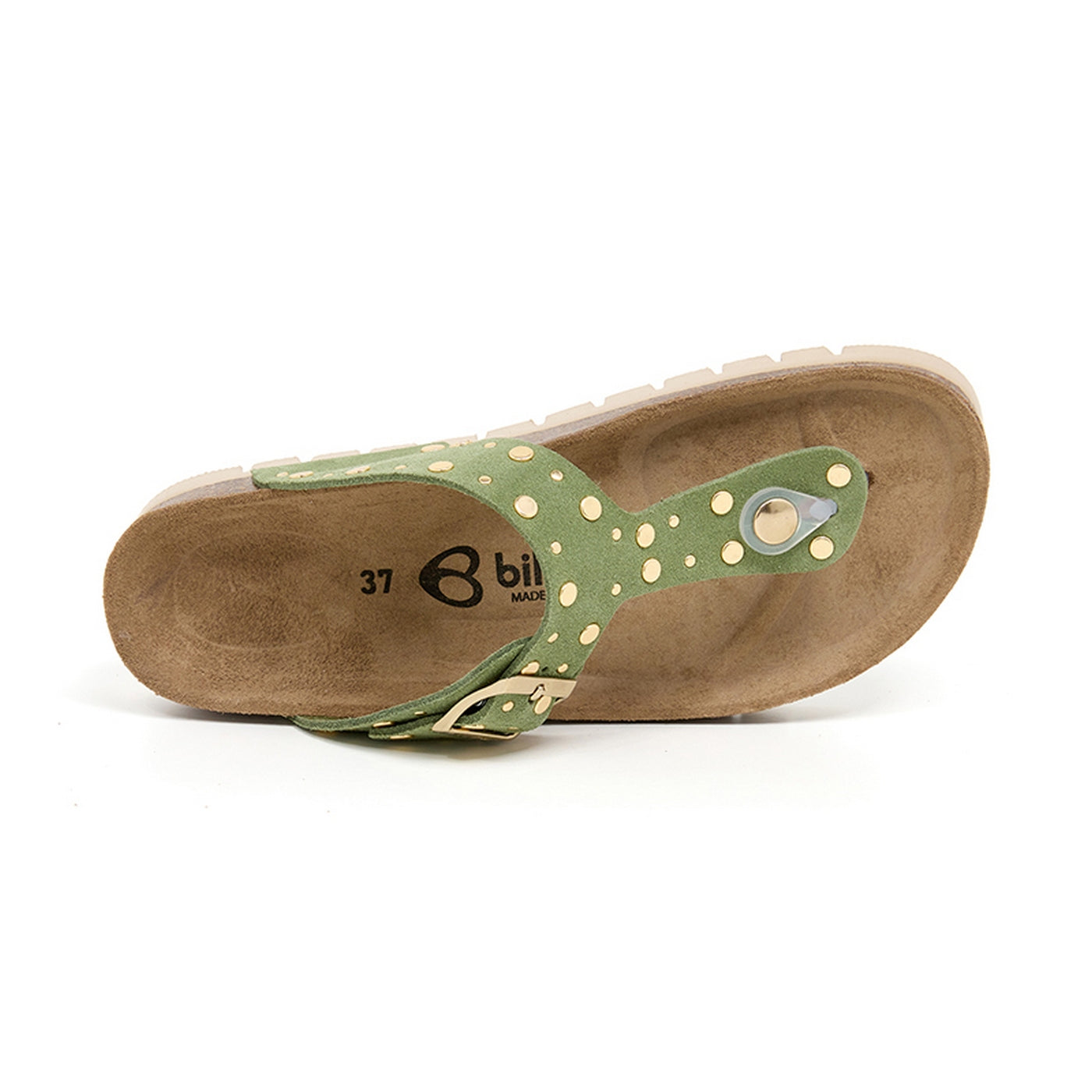 Sandalias verdes - Mujer