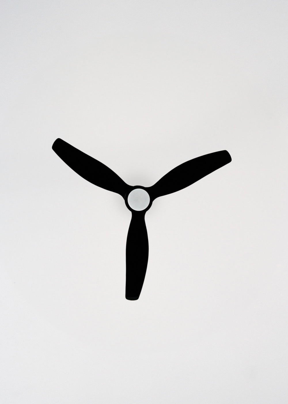 Wind Stylance - Ventilateur De Plafond 40W Silencieux 100% Bois - Noir