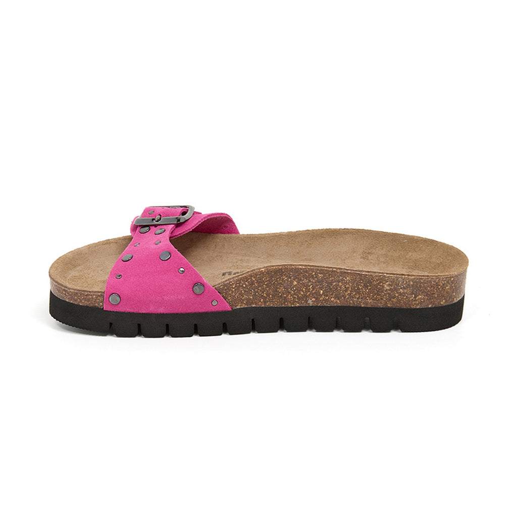 Sandalias fucsia - Mujer