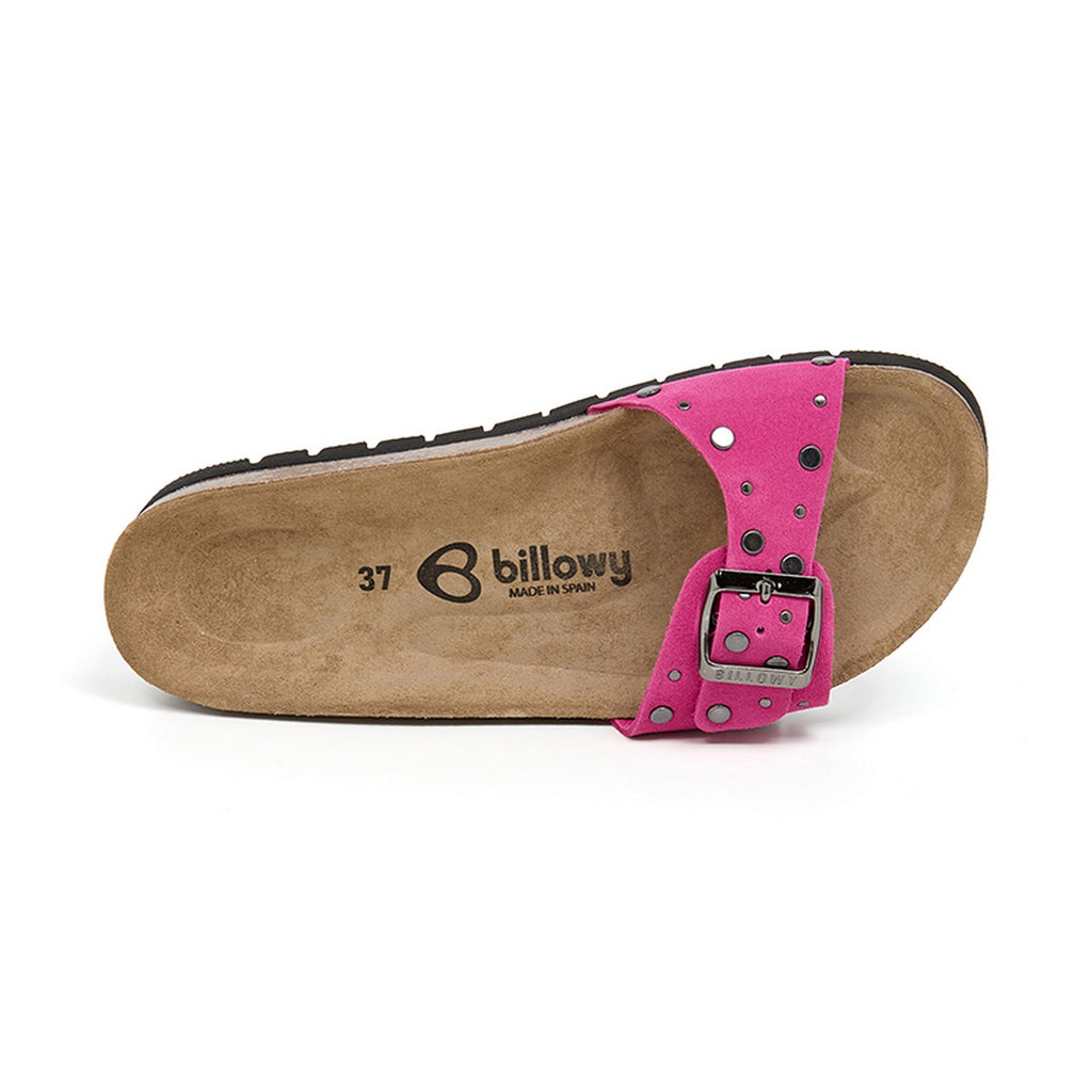 Sandalias fucsia - Mujer