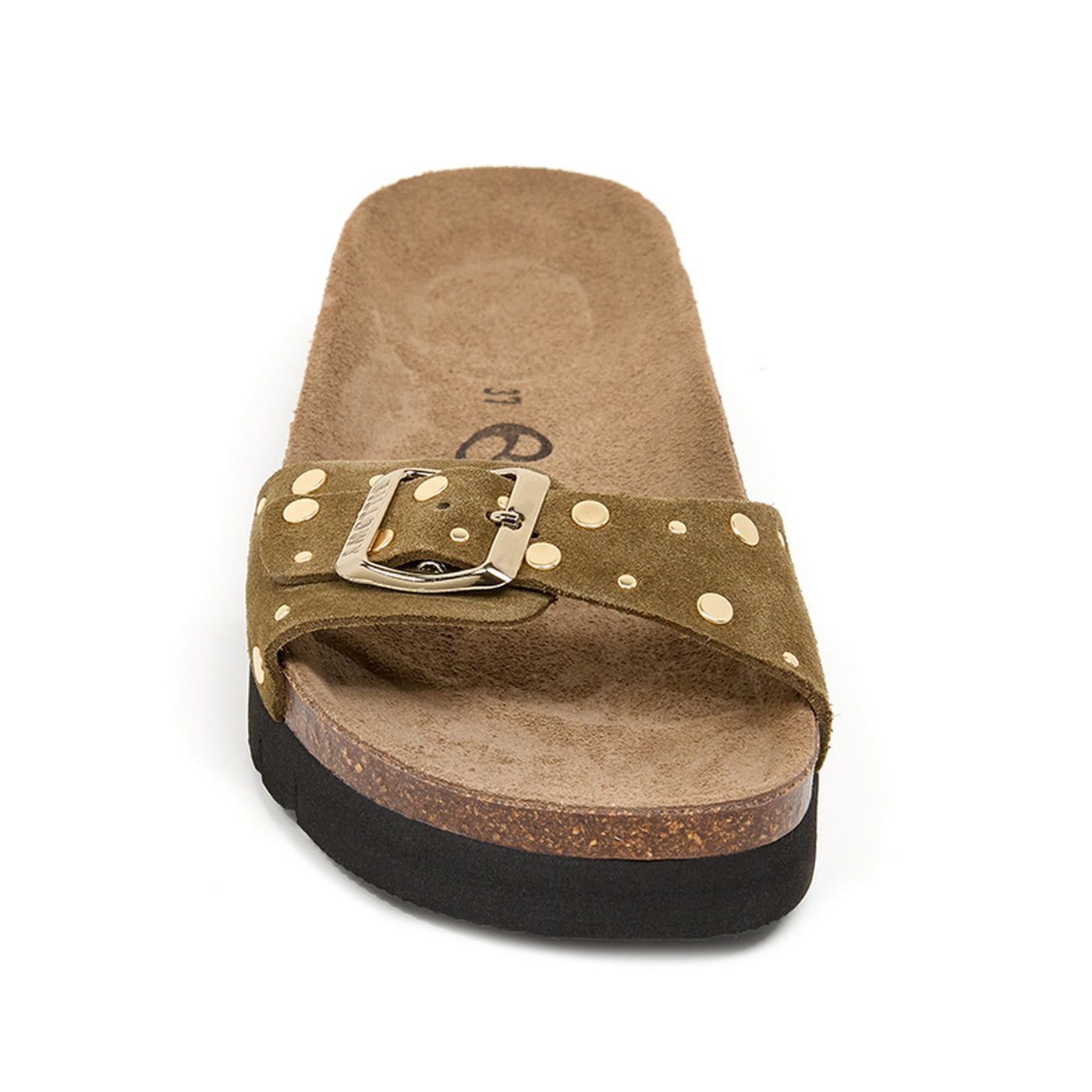 Sandalias caqui - Mujer