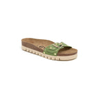 Sandalias verdes - Mujer