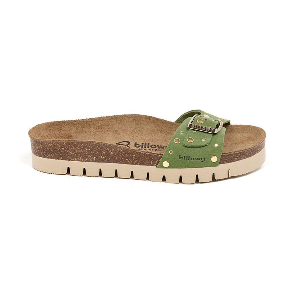Sandalias verdes - Mujer